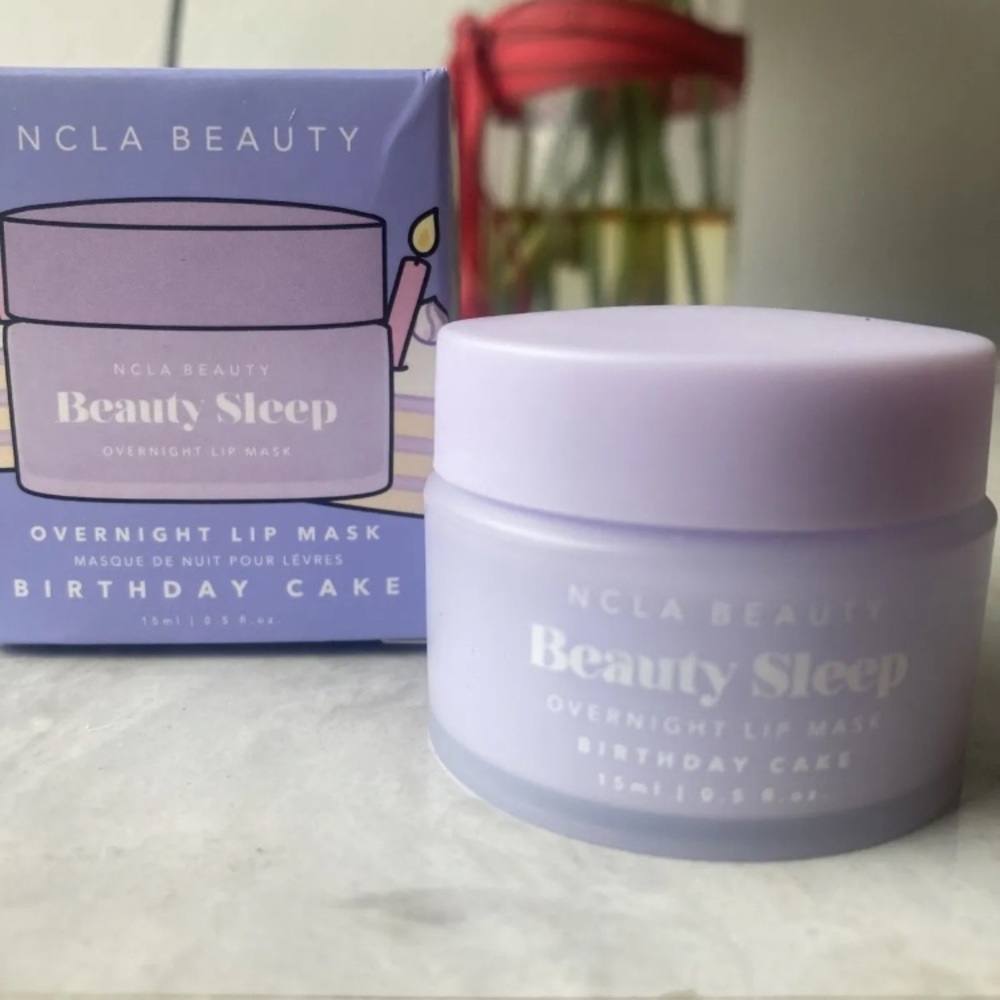 Ncla BEAUTY SLEEP OVERNIGHT LIP MASK - BIRTHDAY CAKE